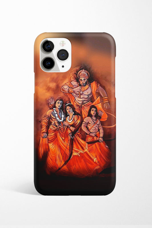 Lord Shri Ram Printed Matte Back Cover