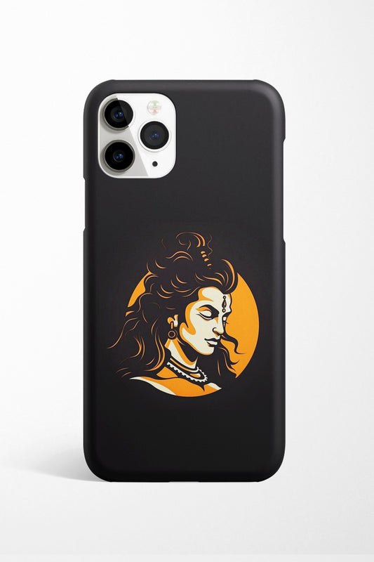 Lord Shiva Pattern Printed Matte Back Cover